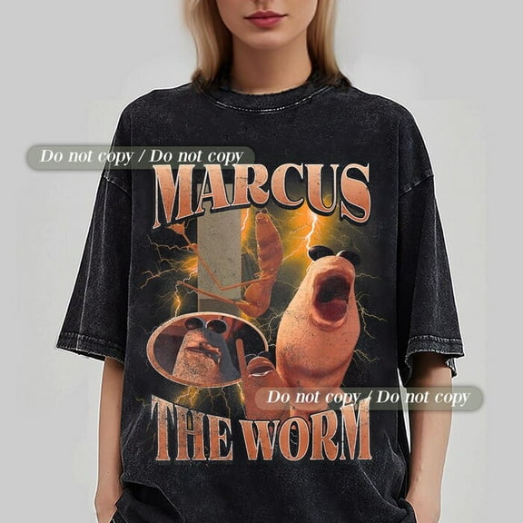 Marcus The Worm Vintage 90s Bootleg T-shirt, Marcus The Worm Funny Meme Shirt, Jimbo james shirt