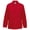 Red, variant on Fruit Of The Loom Childrens Big Boys Long Sleeve Polo Shirts (Pack of 2)
