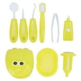 thumbnail image 2 of 9 unids/set niños juego de simulación dentista comprobar diente modelo dentista juego de rol suministros, 2 of 8