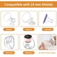 thumbnail image 2 of Insertos de brida TOVVILD para MomCozy/Medela/Mommed/Bellababy/Spectra, 2 of 5