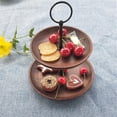 thumbnail image 2 of 1 und Torre de Galletas Dulces Soporte de Exhibición de Magdalena Universal Nogal negro, 2 of 8