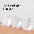 thumbnail image 3 of Anti-collision Sticker Mute Self-adhesive Transparent Cartoon Silicone Door Handle Bumper Protective Plug for Home, 3 of 8