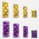 thumbnail image 3 of 24pcs Christmas Ball Ornaments Shatterproof Christmas Tree Balls Decorations Baubles Set Pink 3cm, 3 of 5