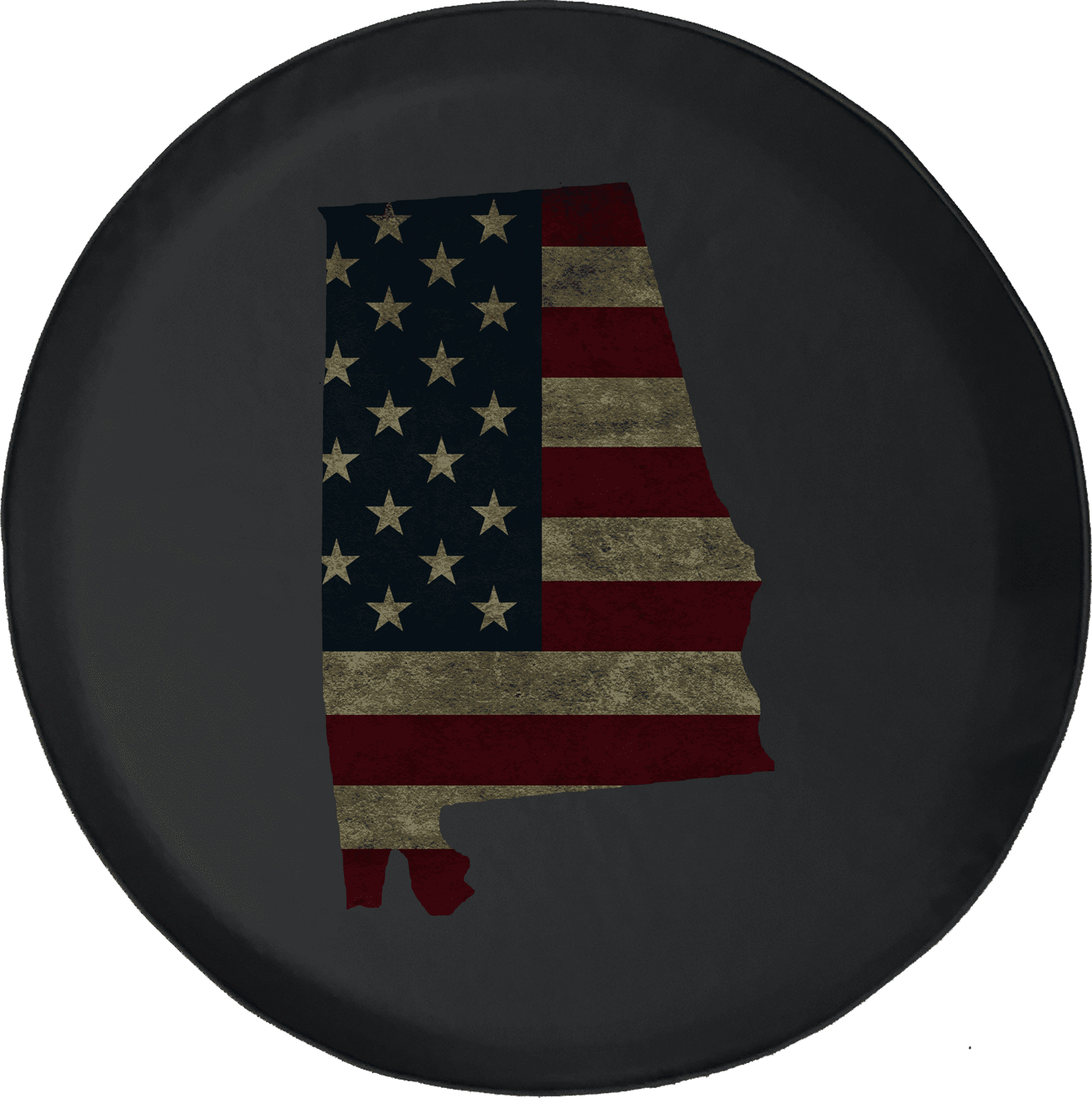 Pike Outdoors Ohio Home State Edition RV Spare Tire Cover OEM Vinyl Tan 29 in 