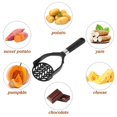 thumbnail image 4 of Folding Potato Masher Baby Food Smasher With Black Handle Vegetable Masher Potato Ricers Potato Ricer Masher For Mashing Potatoes Fruits And Baby Food, 4 of 4