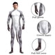 thumbnail image 3 of Trajes de Halloween de Zawaland Zentai con cola de animal Husky zorro lobo estampado Catsuit disfraces traje de cobertura completa Cosplay Petsuit, 3 of 5