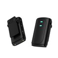 thumbnail image 3 of Micrófono Inalámbrico Lavalier 3-En-1 Micrófono Inalámbrico Lavalier, 2 Mini Micrófonos para Android / Ios Cámara de Teléfono Grabación de Vídeo, Entrevistas, Vlogs (Negro) Sistema de Micrófono Inalám, 3 of 8