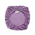 thumbnail image 1 of Baohd Chair Cushion Cover Seat Covers Backrest Protector Soild Color Adjustable Dirt-Resistant for Banquet Home Kitchen Light Purple, 1 of 9