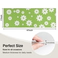 thumbnail image 5 of Green Daisy Flower White Blooms Pattern Kitchen Rug Mat,Kitchen Runner Rugs Non Skid Washable,Decorative Kitchen Floor Mats for Kitchen,Sink,Laundry,17"X47", 5 of 5