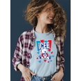 thumbnail image 2 of Polar-Bear ICEE Love - Adorable Cool Heart Graphic Women's T-shirt, 2 of 4