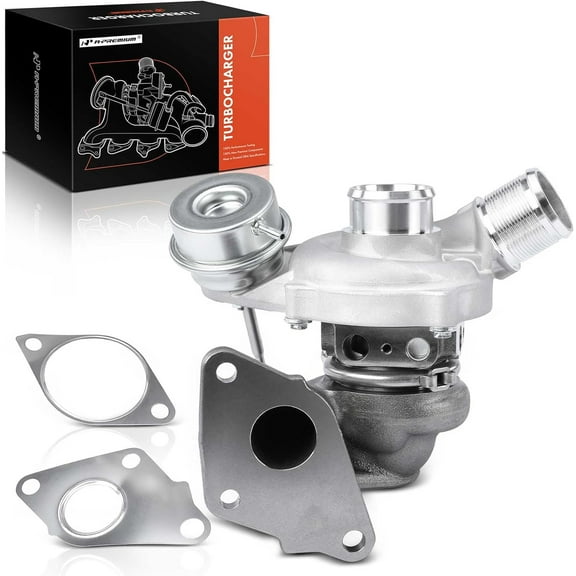 A-Premium Right Side Complete Turbocharger Turbo Kit with Gasket Compatible with Ford F-150 F150 2015 2016 2017 V6 2.7L K03