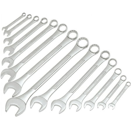 UPC: 0802090173295 | 14 Piece SAE Raised Panel Wrench Set