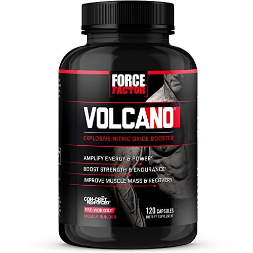 Volcano Pre Workout Nitric Oxide Booster Supplement for Men with