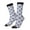 2 Black-1, variant on Donut with the USA Fag Print Adult Socks for Men & Women,Calf Socks, Ankle Socks,Boots Socks,Breathable Casual Sock,Unisex Crew Socks