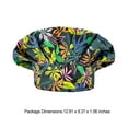 thumbnail image 4 of Shengyu Operating Hats Nurse Long-time Service Gourd-shaped Pure Color Professional Tie Back Sweatband Work Uniform Working Caps PP-34 1Set, 4 of 5
