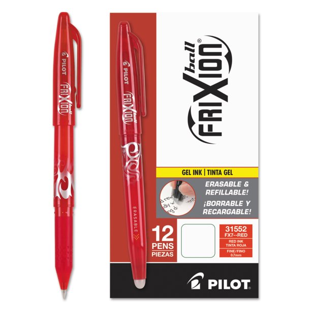 Pilot Erasable Gel Pen Red