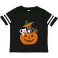 thumbnail image 3 of Inktastic Halloween Kitties in Pumpkin Boys or Girls Toddler T-Shirt, 3 of 5