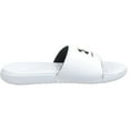 thumbnail image 5 of Under Armour Men's Ansa Fix Slide Sandal White/White/Black - 3023761-103, 5 of 9