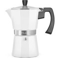 thumbnail image 1 of Moka Pot Espresso Zulay Premium, a prueba de fugas, 540 ml, blanco, 1 of 8