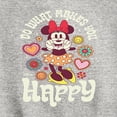 thumbnail image 3 of Disney - Mickey & Friends - Minnie Mouse - Do What Makes You Happy - Toddler And Youth Crewneck Fleece Sweatshirt, 3 of 5