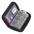 thumbnail image 1 of Memory Card Storage Bag Carrying Case Holder Wallet 22 Slots for CF/SD/Micro SD/SDHC/MS/DS Game Accessories Memory Card Box, 1 of 6