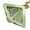 Light Green, variant on Magnetic Triangular Sink Corner Rack, 17.5x17.5x9cm Automatic Pop-Up Silicone Drain Basket & Strainer for Kitchen Sink, Food Waste Catcher