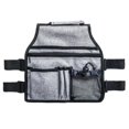thumbnail image 4 of Scooter con Múltiples Bolsillos, Bolsa de Almacenamiento para Colgar en La Parte Trasera, Bolsa Organizadora, Gris Macarena Bolsa de almacenamiento lateral para silla de ruedas, 4 of 8