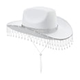 thumbnail image 3 of Sombrero de Vaquera Strade Fareast Limited decoración Temática Fiesta de disfraces con Cordón de Viento, 3 of 8