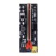 thumbnail image 2 of Cateissary Placa Exender PCI-E 1x a 6x, módulo de tarjeta USB 3,0 de 6 pines, adaptador de placa base de PC de escritorio con indicador LED, minero Electrónica miscelánea Ranura roja + cable rojo, 2 of 6