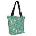 thumbnail image 2 of Bingfone Mushrooms and Flowers Women Shoulder Tote Bags Casual Bag Ladies Shopping Handbag, 2 of 8