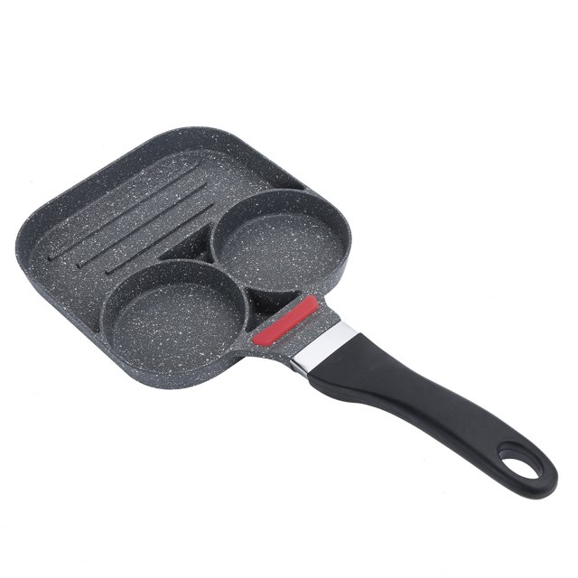 Egg Pot, Wear Resistance Frying Pot, Fuel Gas Type Non-Stick Pancake for Egg Burger Home