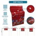 thumbnail image 6 of Independence Day Table Runner 70 Inches Long Farmhouse Dress Scarves, 4th of July Red Striped Stars Patriotic Dining Tablerunner for Coffee Table/Kitchen Island/Party Décor, 13" x 70", 6 of 8