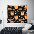 thumbnail image 6 of Balery Bee and Honey Pattern Tapestry 60x51 Inches - Large Wall Hanging Tapestry for Bedroom, Living Room, Dorm Decor - Artistic and Aesthetic Room Decor, 6 of 9