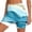 A-Blue73, variant on Wxolcjlv Womens Botanical Floral Print A Line Mini Skort High Waist Stretch Fit Sport Built‑In Shorts Tennis Bottoms