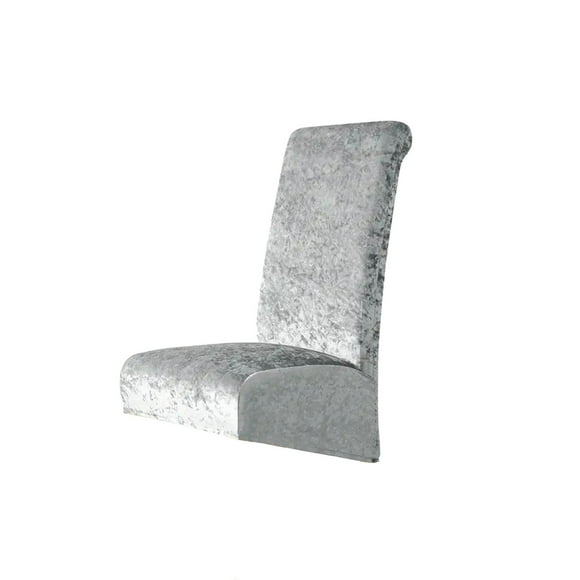 Housse de Chaise Extensible en Velours à Losanges Dorés Grande Inclinaison Dossier Haut Housse de Chaise Couleur Unie Maison Hôtel Housse de Chaise de Salle à Manger Tout-en-un Tout Inclus Universelle Anti-Saleté