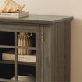 thumbnail image 5 of Jopath 70" Modern TV Stand with 2-Door Storage, Faux Stone Media Console Cabinet, TV Cabinet with Open and Closed Storage for Living Room Grey, 5 of 9