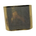 thumbnail image 4 of Pantalla de lámpara de tela, pantalla de lámpara de repuesto, Protector de lámpara de araña, cubierta de lámpara de sombra de luz para el hogar, sala Dorado, 4 of 8