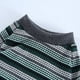 thumbnail image 4 of Perrito cuadrúpedo cuello alto camisa a rayas de colores pijama suave para cachorroSY102 GreenXS, 4 of 5
