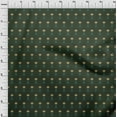 thumbnail image 4 of oneOone Cotton Poplin Dark Green Fabric Florals Craft Projects Decor Fabric Printed By The Yard 42 Inch Wide, 4 of 4