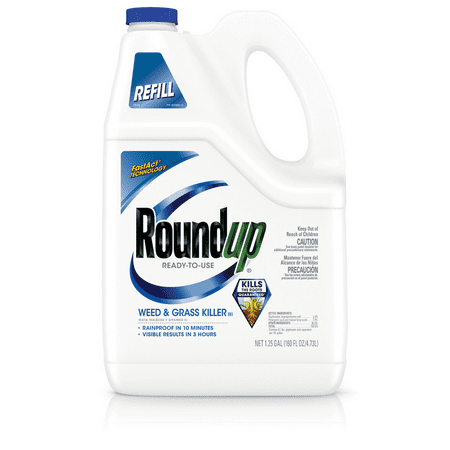 Roundup Ready-to-Use Weed & Grass Killer III Refill, 1.25 gal.