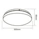 thumbnail image 5 of Lampara Led Sobreponer Techo Blanco 16w Luz Dia Fc-ledrl/00 Tecnolite, 5 of 5