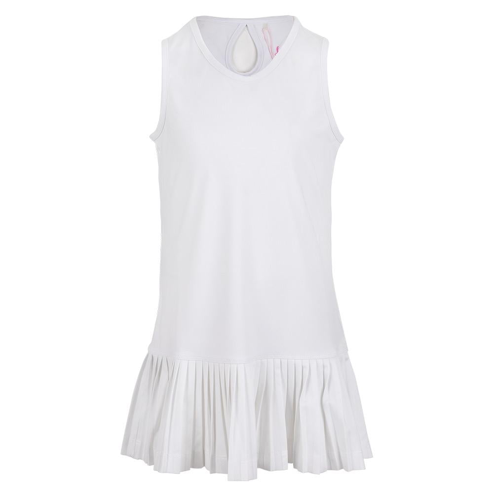 Little Miss Tennis Girls` Keyhole Back 