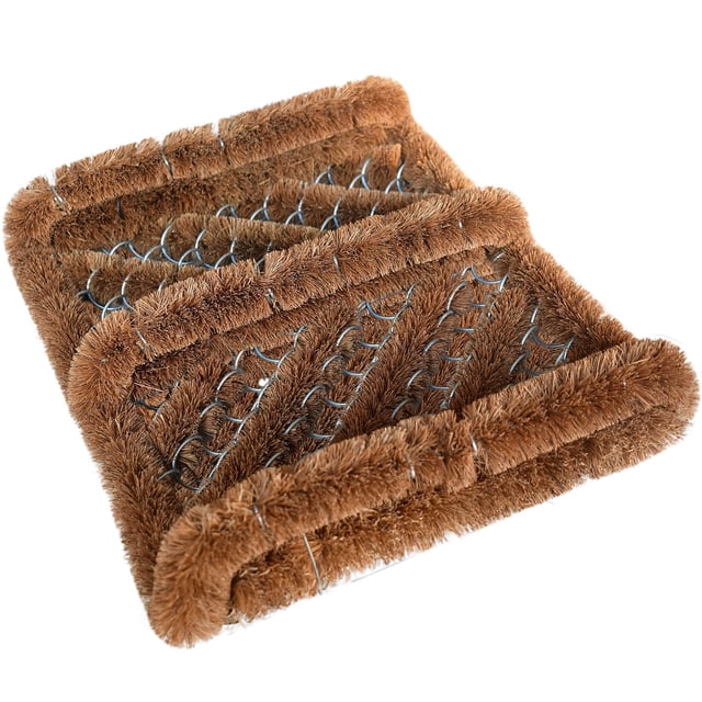 Tapete quitabarro para botas NINAMAR de fibra de coco natural 33 x 30 cm