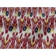 thumbnail image 4 of oneOone Viscose Jersey Fabric Tree Style Ikat Print Sewing Fabric BTY 60 Inch Wide, 4 of 5