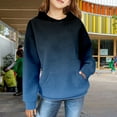 thumbnail image 5 of Mercatoo Gradient Print Hooded Pullovers for Kids Trendy P??eppy Casual Hoodies Teen Comfortable Long Sleeve Top with Poket, 5 of 7