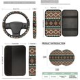 thumbnail image 7 of KUIFORTI Aztec Tribe Automobile Seat Cover Sets Comfortable Set of 14 Full Set Car Accessories Lanyard Keychain Holder Fit Most Cars, Truck, Suv, or Van Breathable Elastic Fabrics, 7 of 7