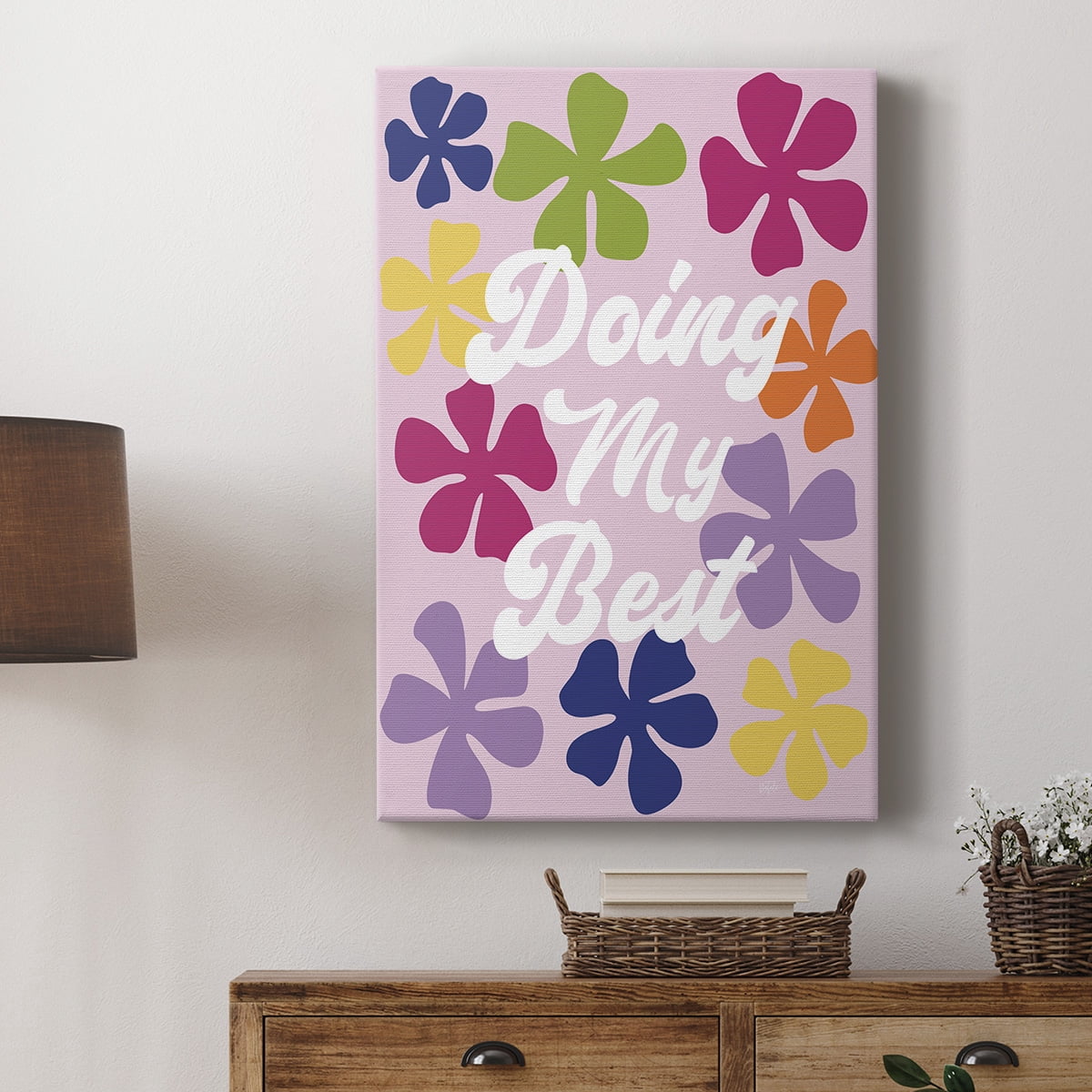 Doing My Best Premium Gallery Wrapped Canvas - Ready to Hang