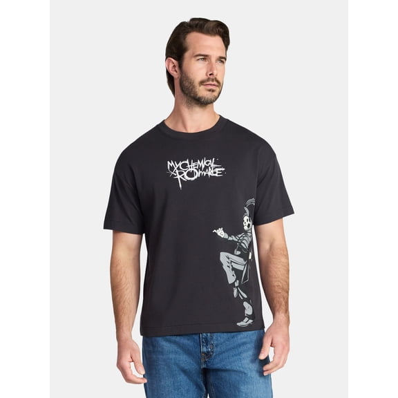 My Chemical Romance Men's and Big Men's Boxy Fit Graphic Tee, Sizes XS-3XL