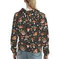 thumbnail image 7 of Salouo Mushroom Snail Pattern Hoodie Sweatshirts for Women, Autumn Pullover Hoodie Workout Sweat Women's Long Sleeve Preppy Sweatshirts-Medium, 7 of 7