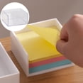 thumbnail image 3 of caja de almacenamiento de papel para mensajes caja de notificación de color de plástico caja de tarjeta de visita caja de pegatinas para mensajes, 3 of 5